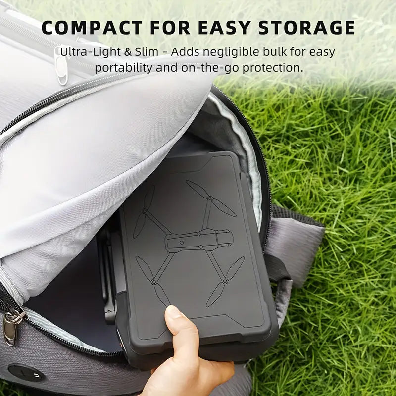 2pcs Silicone Case + Screen Protector and Dust Cover Set for DJI Mavic 4 Pro RC PRO 2 Remote Control