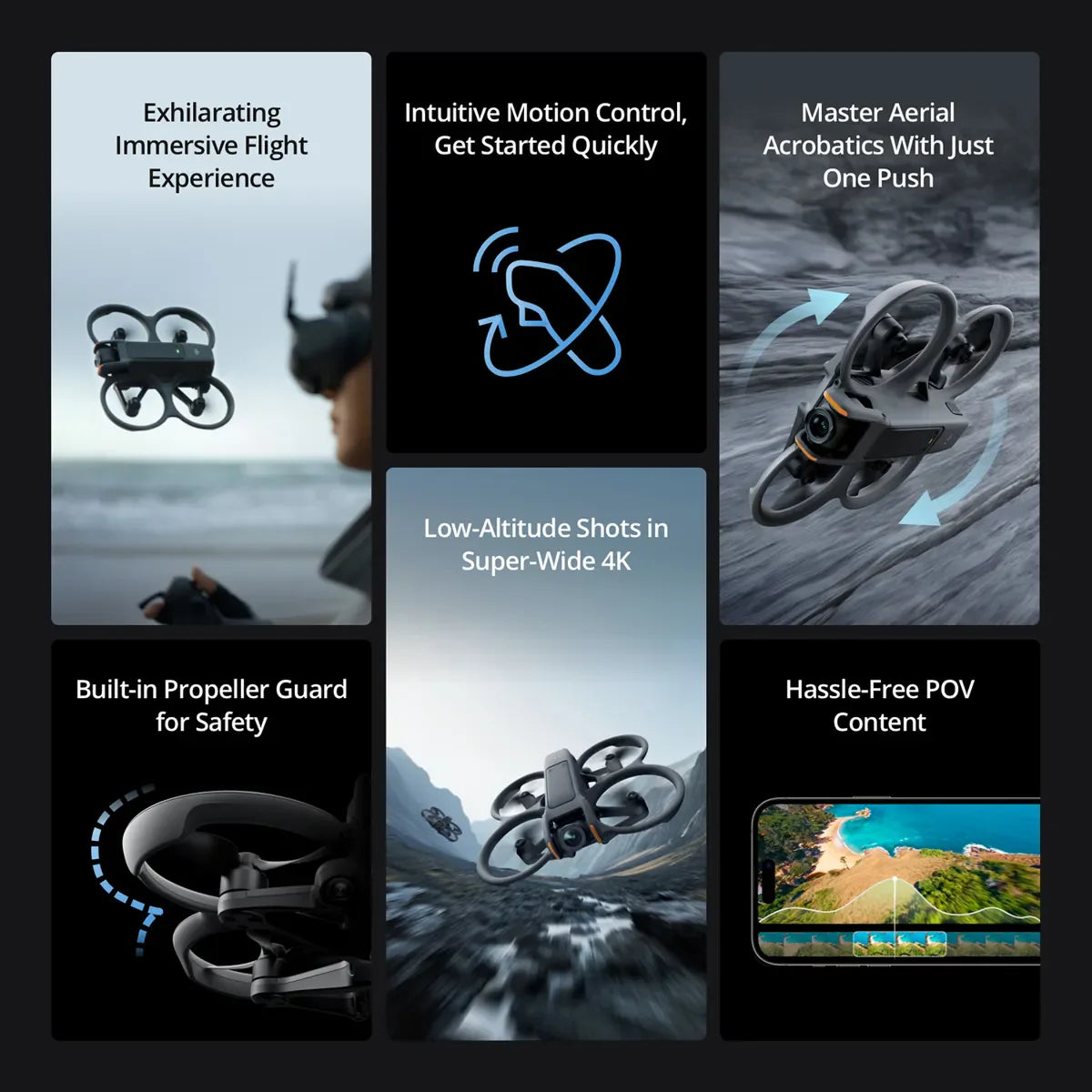 DJI AVATA 2 FLY SMART COMBO (ONE BATTERY)