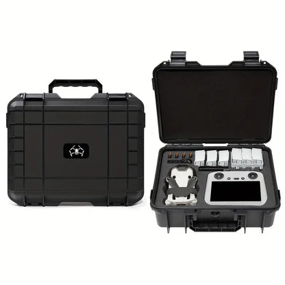 DJI Mini3/Mini3Pro/Mini 4 Pro Explosion Proof Box For DJI RC/RC 2/RC-N2 Remote Control ** Can Store up to 7 Batteries **