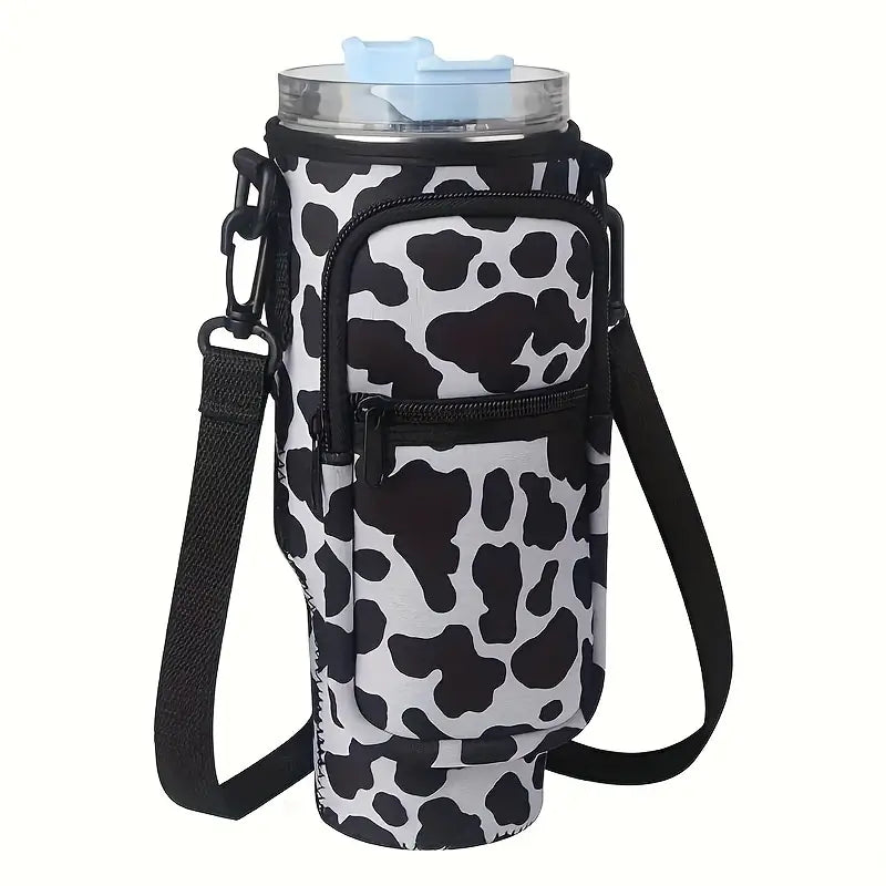 1pc Solid Colour Water Bottle Insulated Sleeve for Lizzard Voyager, Stanley