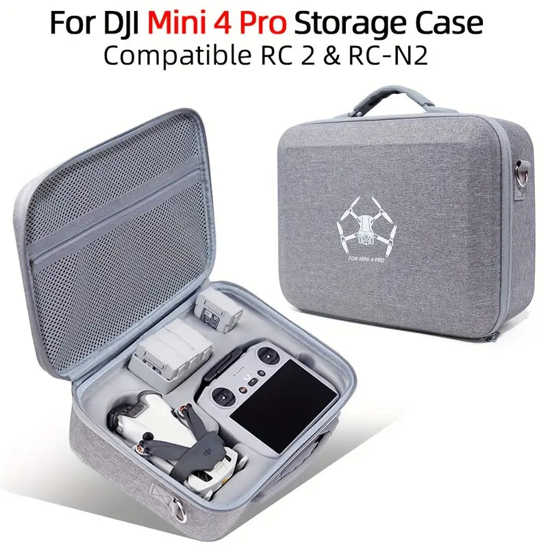 DJI Mini 4 Pro Scratch-Resistant Shoulder Bag ** Can Store up to 5 Batteries **