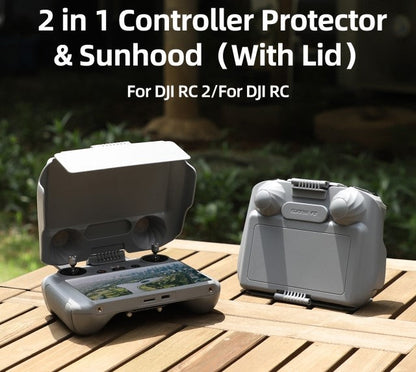 Sunnylife 2 in 1 Controller Protector with Sun Hood DJI RC 2/1 for Air 3
