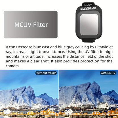 Filter Set for DJI Flip (ND16/ND32/ND64/ND128/CPL/UV)