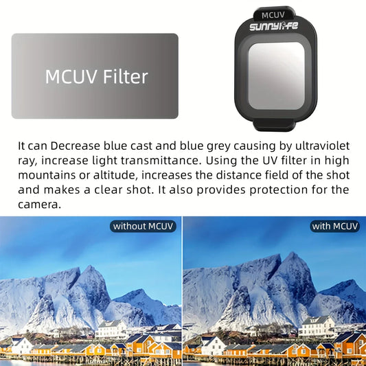 Filter Set for DJI Flip (ND16/ND32/ND64/ND128/CPL/UV)