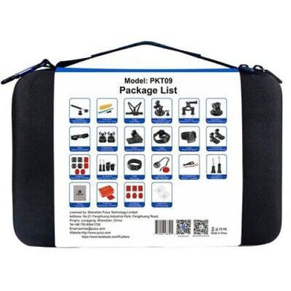 PULUZ 53-IN-1 Accessory Kit for Action Cameras