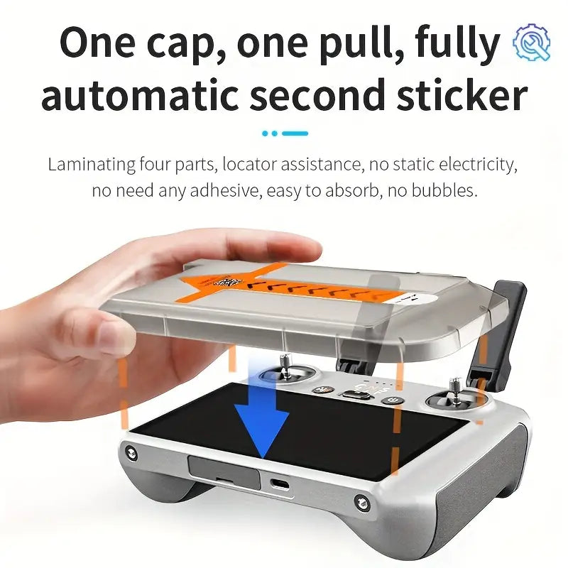 3pcs HD Tempered Glass Screen Protector Kit for DJI RC/RC 2, Mini 4 Pro, Mini 3/Mini 3 Pro, Air 3/Air 3S Controllers