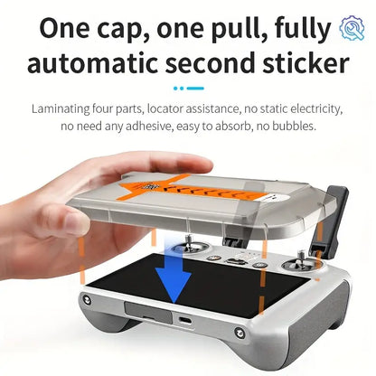 3pcs HD Tempered Glass Screen Protector Kit for DJI RC/RC 2, Mini 4 Pro, Mini 3/Mini 3 Pro, Air 3/Air 3S Controllers