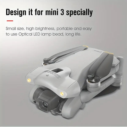 STARTRC Mini 3 Glasses Light, Headlight Flashing Warning Light, Drone Night Flight Colourful Light