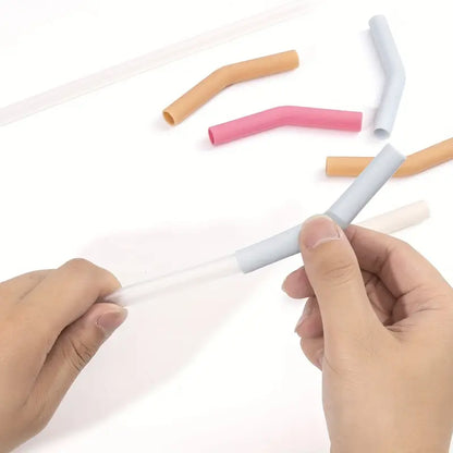 8pcs Silicone Straw Tips For Lizzard Voyager, Cruiser or Stanley Cup