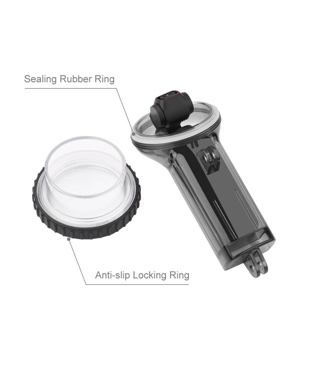 Waterproof Housing/Case for Pocket 2 (Generic Brand)