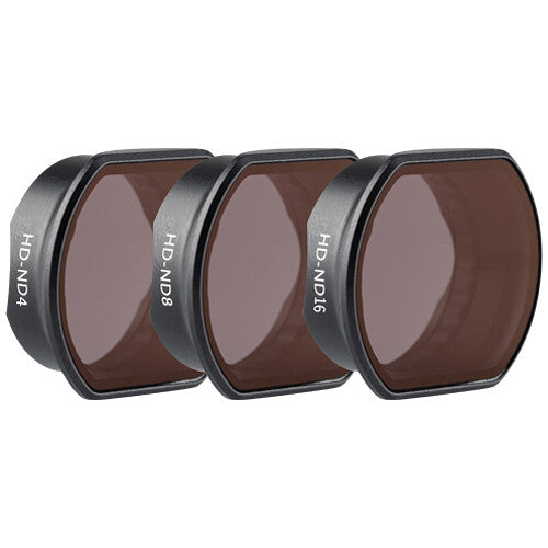 PGYTECH ND Filter Set for DJI FPV (ND4, ND8, ND16)